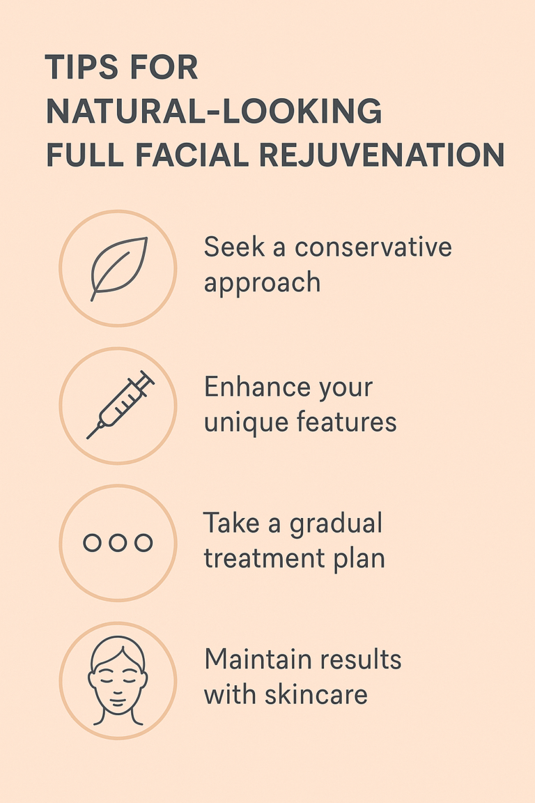 Full Facial Rejuvenation and how to achieve natural-looking results